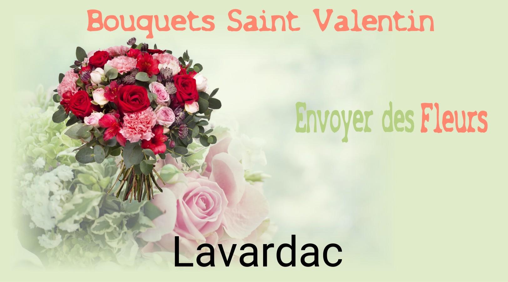 Roses de Saint-Valentin livrées à Lavardac